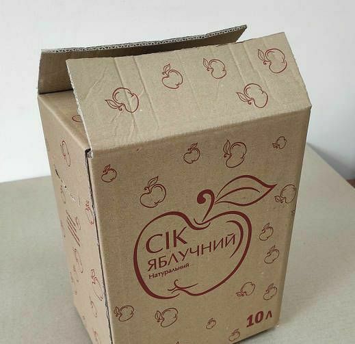 Коробка 10л Bag in box друк Сік Яблучний 10L_CІК фото