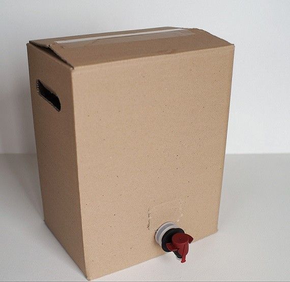 Коробка 5л Bag in box без друку 5L_ЦК_185х125х250 фото